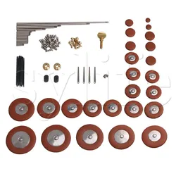 DIY Alto Saxophone Repair Parts Maintenance Kit Screws Set Spring needle and 25pcs Sax Pads Type C