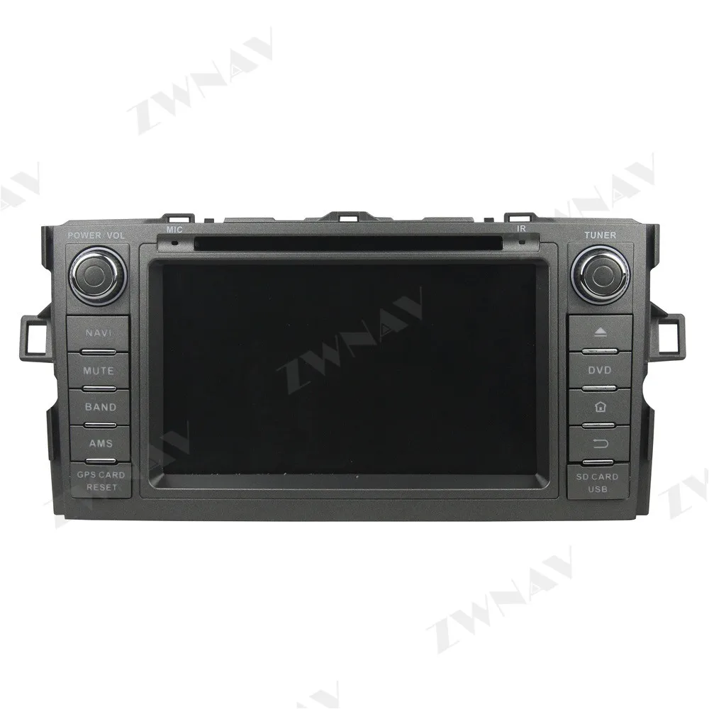 Android 10 4GB + 64GB Px6 Radio de coche navegación GPS para FOR Toyota Auris 2010-2014 estéreo para coche Multimedia grabadora