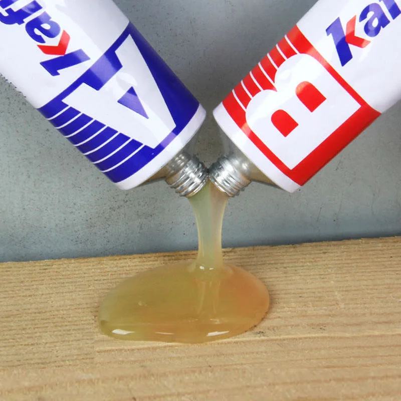 70G Kafuter A+B Metal Repairing Adhesive Super Glue Iron Steel Auto Radiator Water Tank Special Leakage Plugging Welding Glue