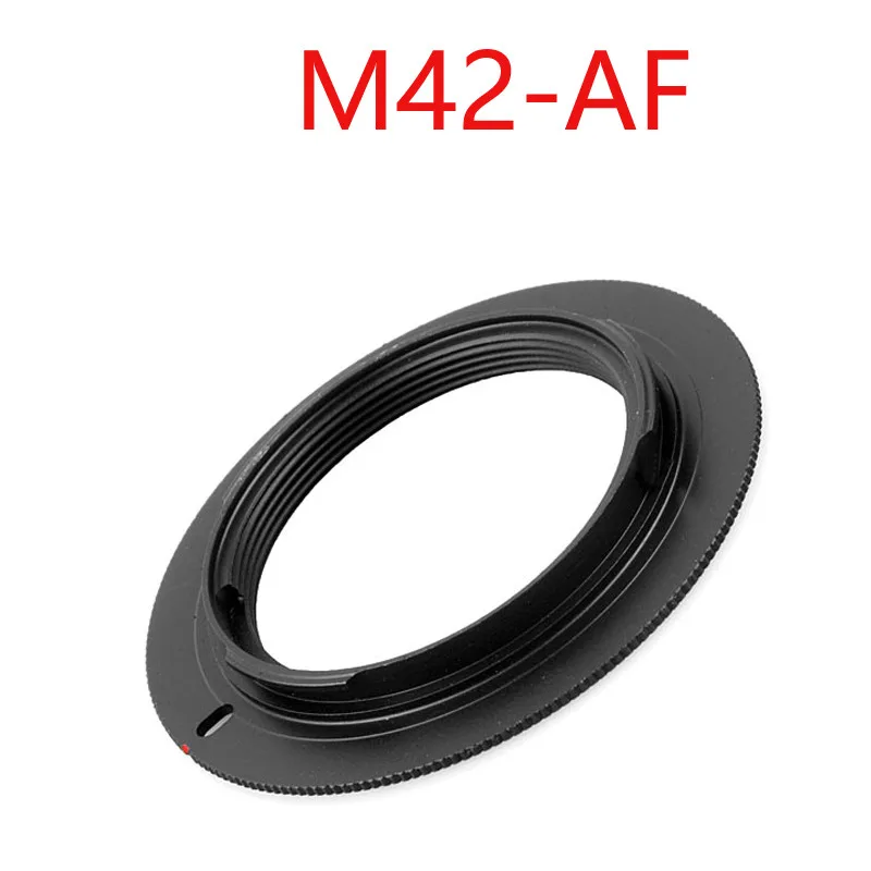 Alumínio Screw Mount Lens Adapter para Canon, Nikon, Sony, pentax Camera, M42-EOS, M42-AI, M42-AF, M42-PK, M42-NEX, M42, 10pcs por lote