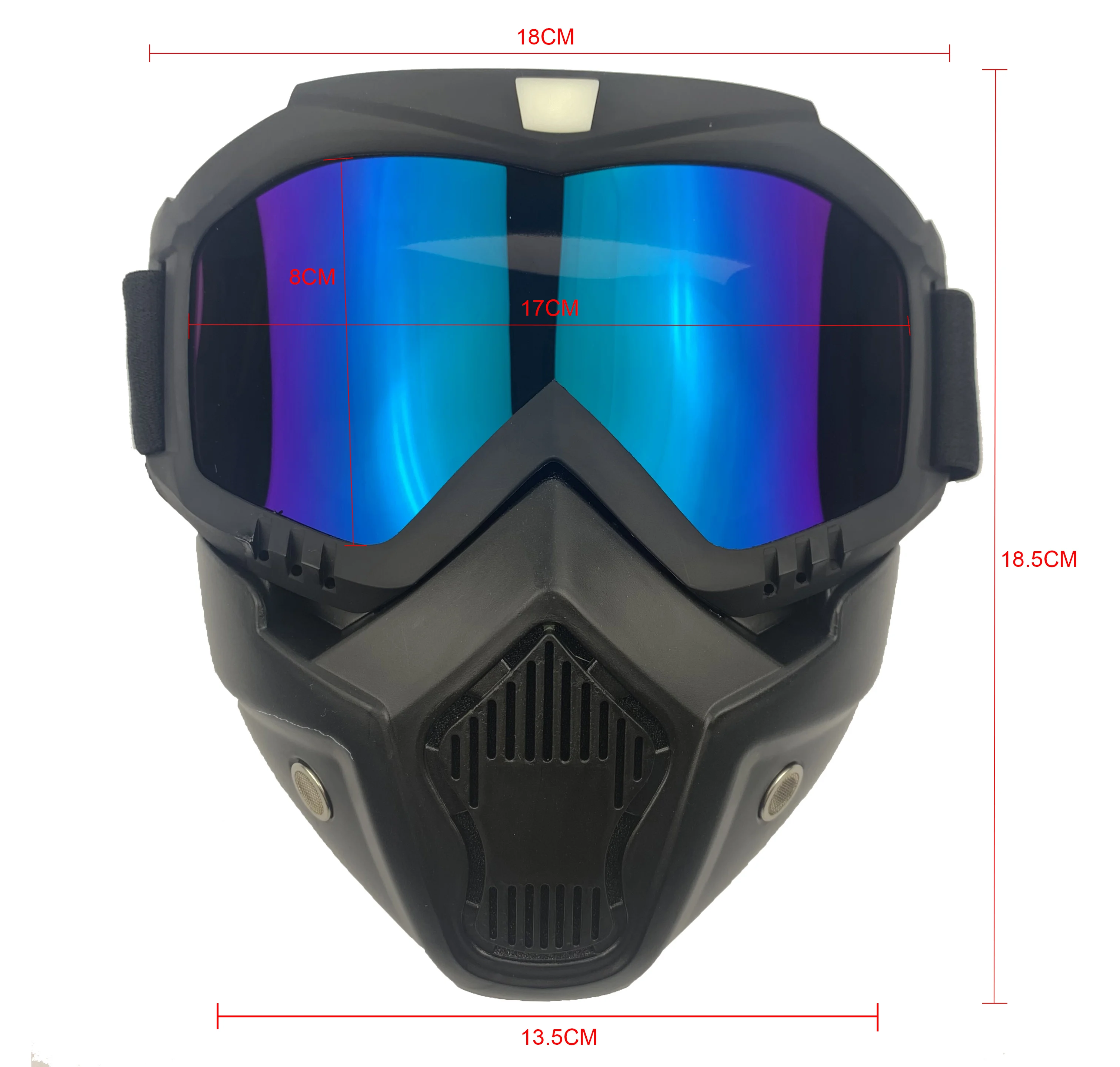 Outdoor Anti-fog Airsoft Mask Protective Full Face Mask Helmet Paintball Mask Airsoft Safety Goggle Protective Tactical Mask