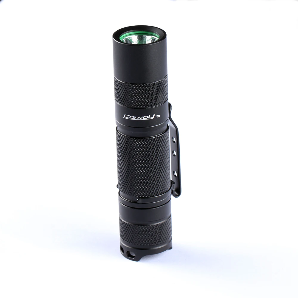 Flashlight Convoy T2 Cree XPG2 Lanterna LED Mini Torch AA Battery Version Flash Light Lantern Powerful Portable Camp Work Light