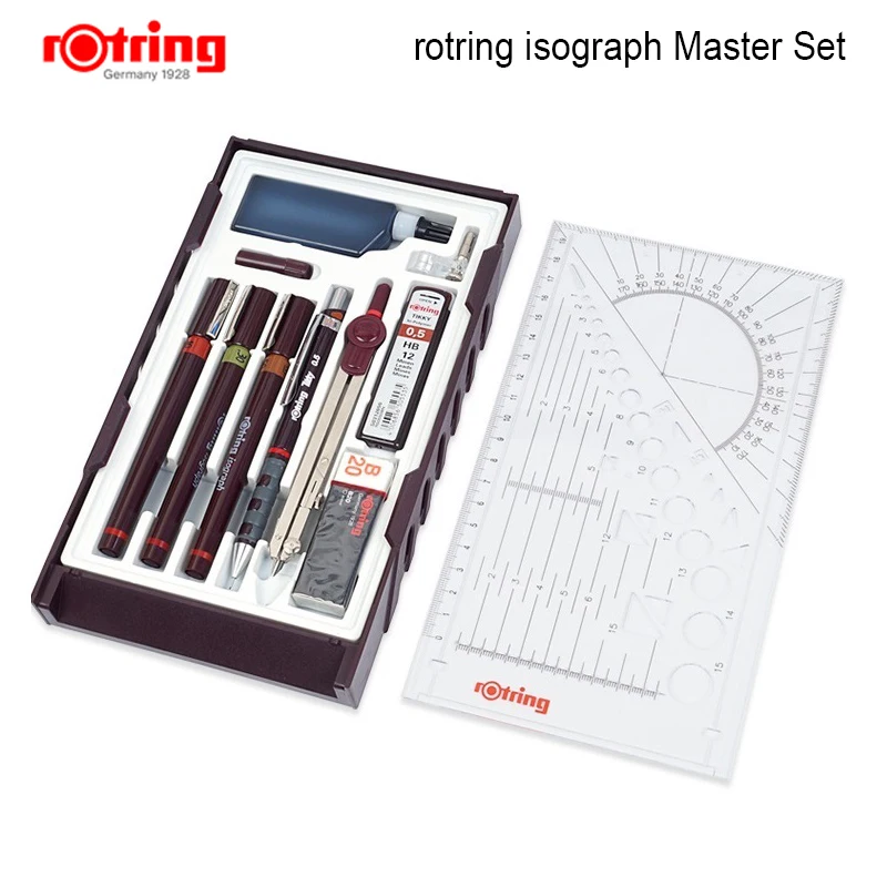 rOtring Master  Isograph pen Set  drawing design Pen