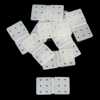 10pcs 3Size White Nylon Pinned Hinge With Removable Split Pins RC Airplane Parts Aeromodelling Model DIY RC drone Accessories