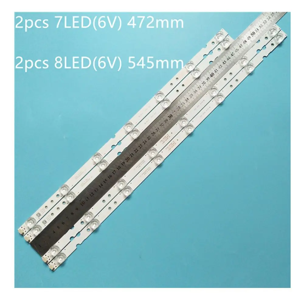 

5set=20pcs LED Backlight strip For TCL 55P65US 55U3800C 55P65 55D6 55F6 55L2 4C-LB5508-HR03J PF02J 55HR330M07B2 55HR330M08A2 V2