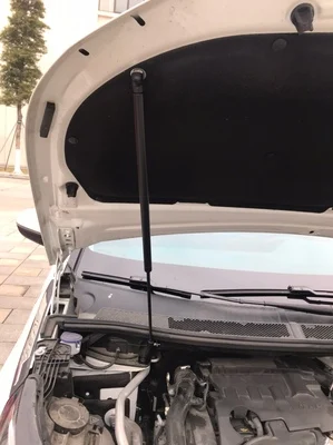 Capó delantero para coche, amortiguador de fibra de carbono, soporte de elevación, puntales de Gas, para Peugeot 3008 SUV 2017-2023