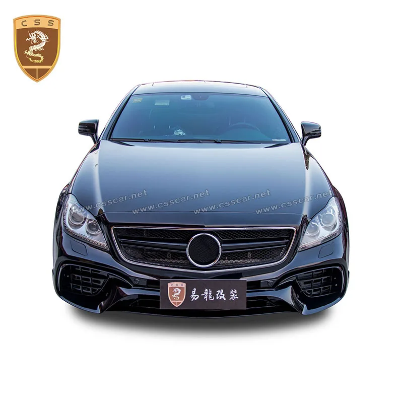 CSSCAR New Style Car Bumpers For BENZ CLS Class C218 2010-2017 Modified CLS65 No Painted Fiberglass Cls65 Front Bumper Kits