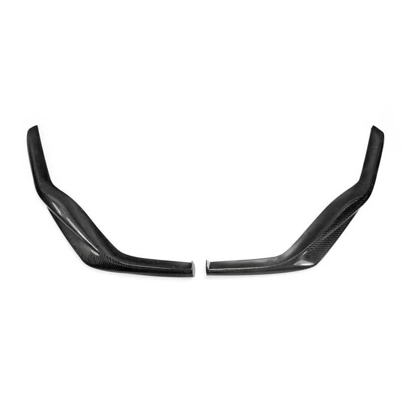 For Lexus RC200t RC350 15-16 Carbon Fiber Front Lip Glossy Finish Bumper Splitter Fibre Drift Kit (F-sport front bumper only)