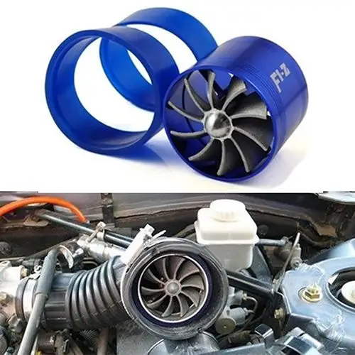 Universal Car Single Supercharger Turbine Turbo Fan Dual Turbo Air Intake Turbine Gas Fuel Save