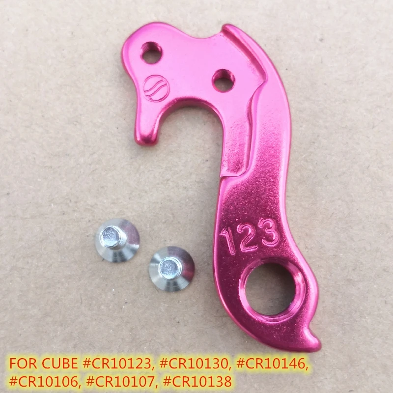 

2pcs Bicycle rear derailleur hanger For CUBE #CR10123 CUBE Delhi AMS Curve Lynskey #DH123 Kelly's Hacker Radon Team MECH dropout