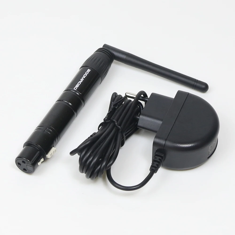 2.4G Wireless DMX512 3pin XLR Receiver And Transmitter With Antenna DMX Control Stage Lighting Effect Professional Controller