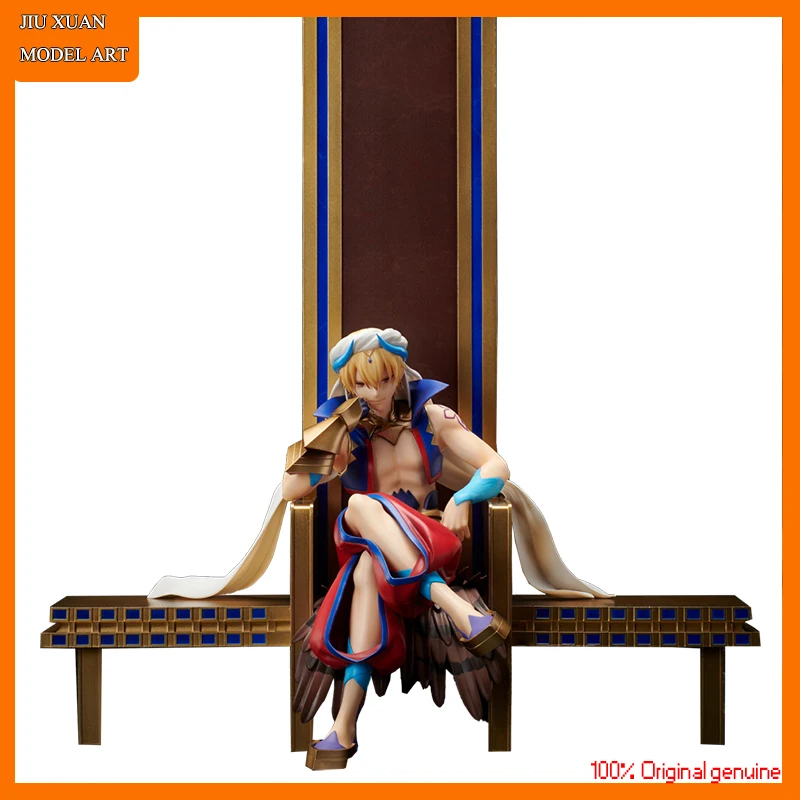 100% Original: Anime Fate FGO Gilgamesh 34cm PVC Action Figure Anime Figure Model Toys Figure Collection Doll Gift