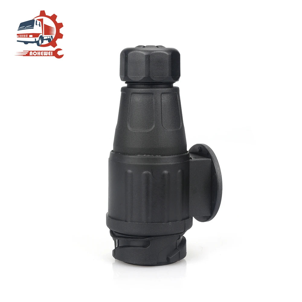 AOHEWEI 13 Pin Trailer Plug 12V Waterproof Electronic Towbar Adapter Connector Socket Parts for Truck RV Lorry Caravan