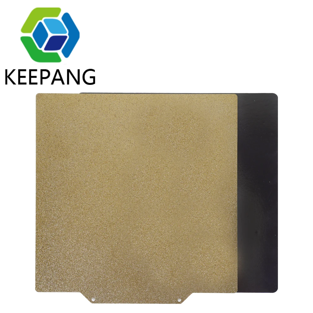 3D Printer PEI Sheet PEI Spring Steel Sheet Textured Single Side Powder Coated Plate for Ender 3 CR10 KP3S Mega