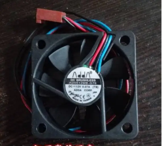 

ADDA AD0512MB-G70 DC 12V 0.07A 50x50x10mm 3-Wire Server Cooling Fan