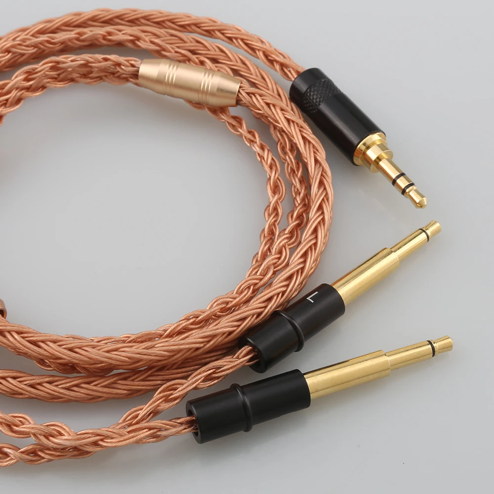 HiFi 3.5 مللي متر قابس ستيريو 16 كور 99% 7N OCC سماعة كابل ل Meze 99 الكلاسيكية NEO NOIR سماعة أذن