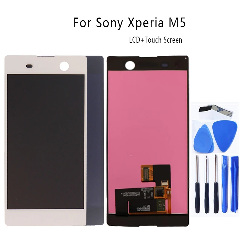 

For Sony Xperia M5 LCD original display for Sony Xperia M5 LCD touch screen digitizer E5603 E5606 E5653 mobile phone accessories