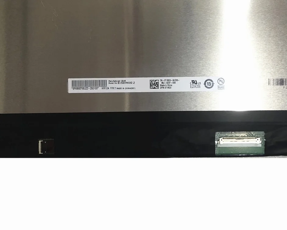 

Подходит для сенсорного экрана 15,6 дюйма DELL 5584 LP156WFD B156HAK02.2 HD в сборе