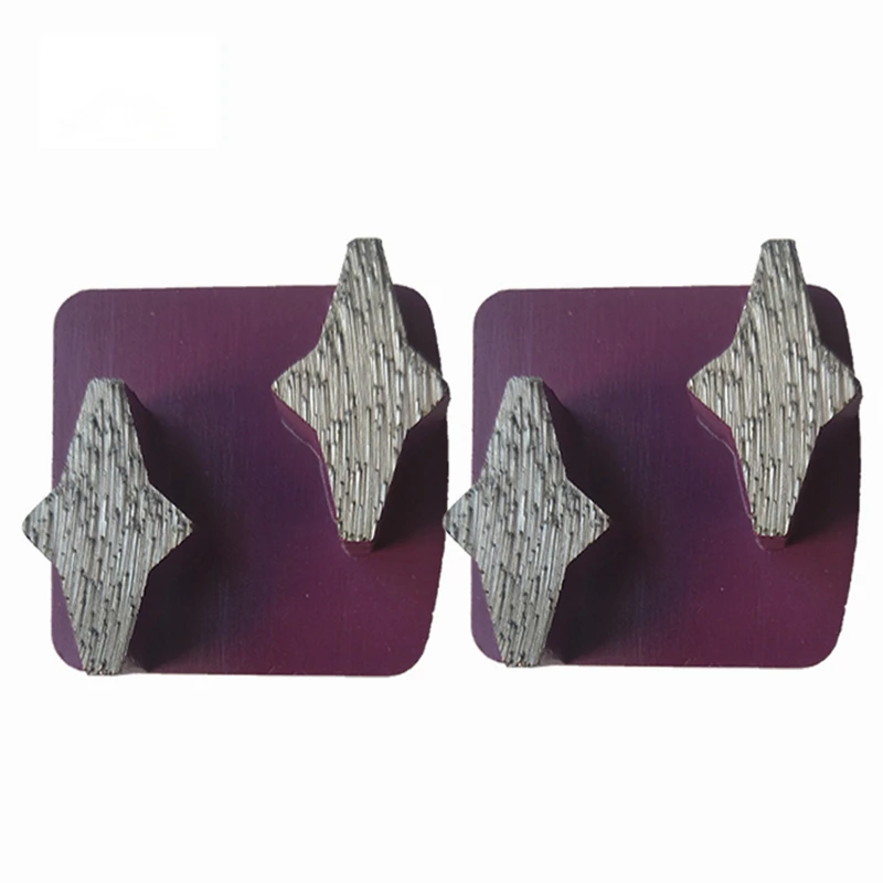 HUS50 قطاعات نجمة مزدوجة حادة علوية قفل ريدي Hsuqvarna كتلة طحن الماس للجدار الخرساني سطح حجر الأرضية تيرازو