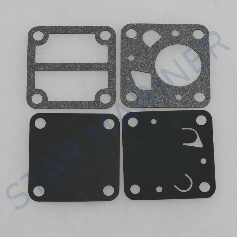 6E0-24471-00 6E0-24411-00 6E0-24435-00 6E0-24434-00 Fuel Pump Repair Kit Gaskets For Yamaha Outboard Engine 4HP 5HP