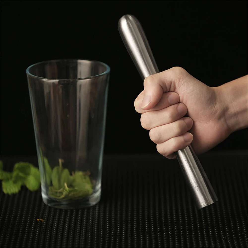 

22.5cm Bar Cocktail Muddler Mojito Hedgehog Head Stainless Steel Bar Mixer Cocktail DIY Drink Bar Kitchen Tools Bar Accessory