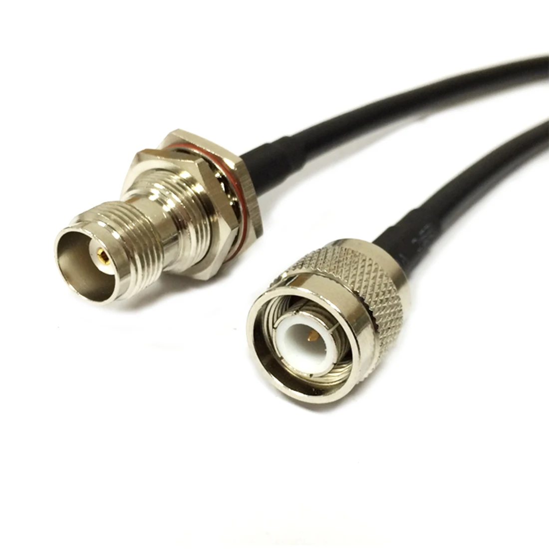 RF Wireless Router Cable TNC Male To Female Bulkhead Pigtail Adapter RG58 50cm/100cm Wholesale