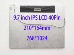9.7 Inch LCD 210mm*164mm Vertical display IPS LCD Screen For Car Radio 1024*768 WD097 KL097
