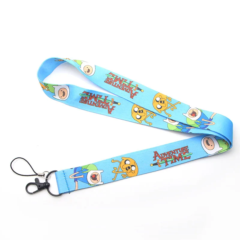 YL846 New Anime Funny Lanyard Credit ID Badge Holder Key Rings Bag Student Woman Travel Bank Bus Business Card Cover Keychain