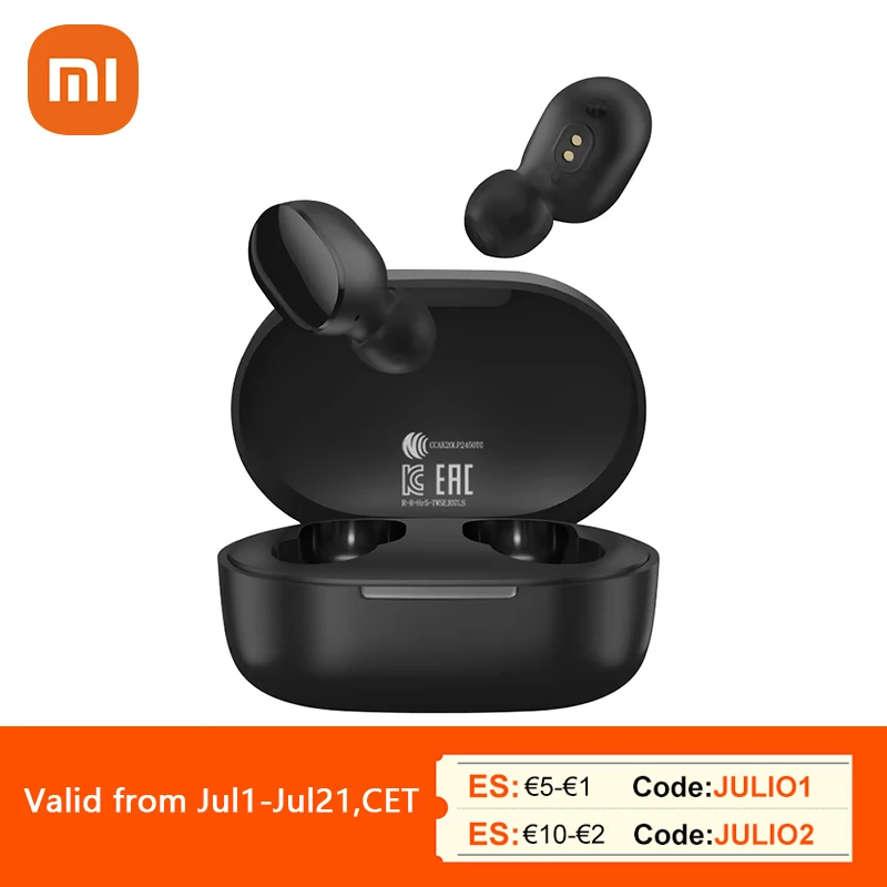 Xiaomi mi true wireless earbuds basic 2s Bluetooth 5.0 touch control TWS earphone gaming mode USB C headphone