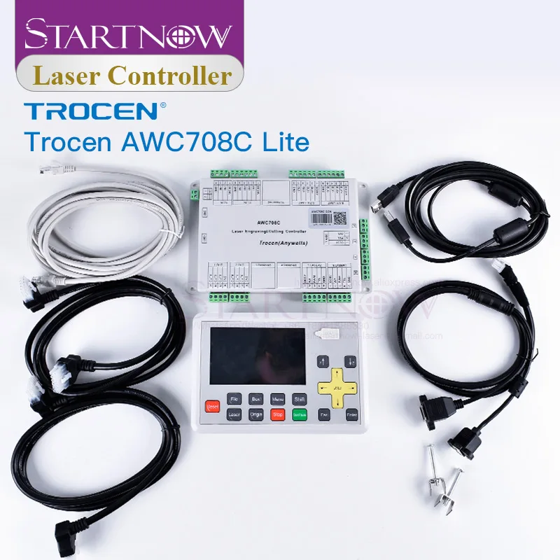 Trocen AWC7824 CO2 Laser Controller Board Upgrade Anywells AWC708C Lite CNC Control System Card For Laser Equipment Parts