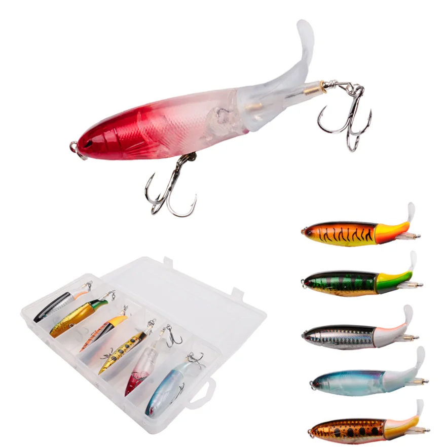 

6pcs/Box 13g 10cm Fishing Lure Wobblers Jerkbait Vibe Vib Bionic Fake Fish Luya Bait Artificial Set for Bass Goods Accessories