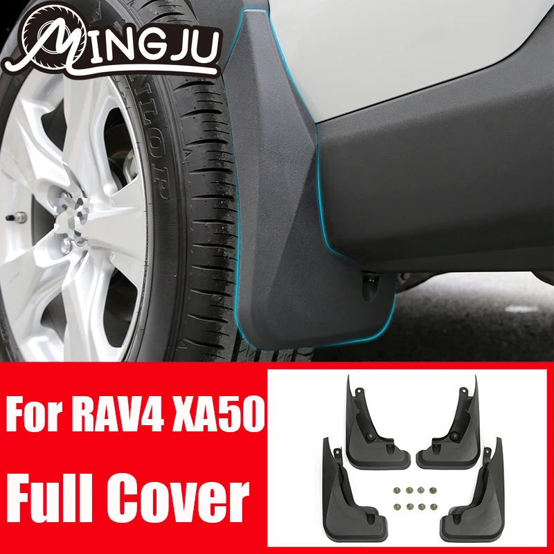 Car Mudflap For Toyota RAV4 XA50 XLE 2020 2021 2022 2023 2024 Fender Mud Flaps Guard Splash Flap Mudguards Accessories RAV 4