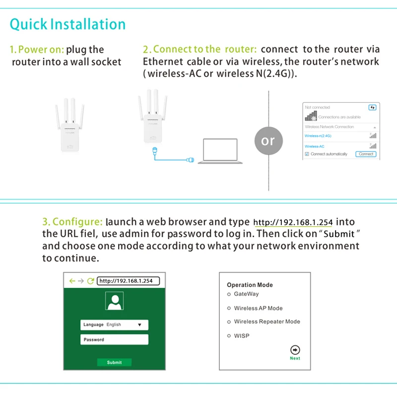 Extensor de alcance wifi 300mbps wifi repetidor impulsionador sinal sem fio 2.4ghz wi-fi extensor com ethernet porto wps configuração simples