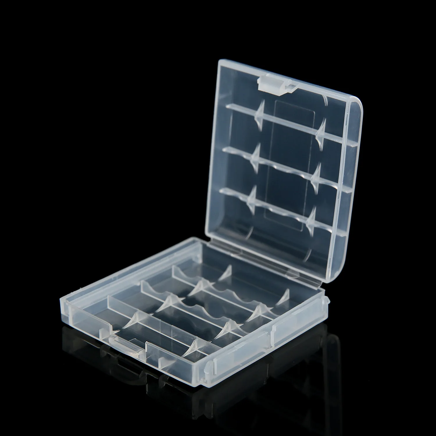 

1000pcs Clear Battery Storage Case for AA/AAA Battery Holder Box Portable Organizer Insulative Plastic Protective Battery Case