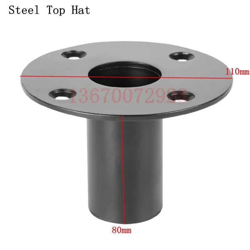 110X80MM Loudspeaker Box Accessories with Top Hat ,PRO Audio Speaker with Steel Top Hat NO.FG