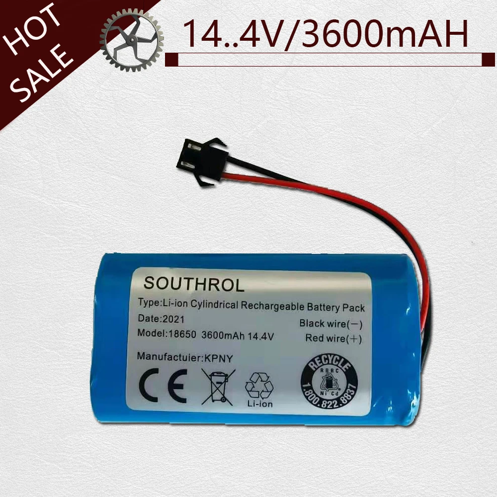 高品質14.4v 3600用コンガ優秀990 ecovacs deebot N79 N79S DN622、eufy robovac 11 11s 12 15C 15s 35C