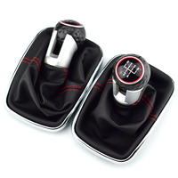 For Volkswagen VW 1999-2004 Golf 4 IV MK4 GTI R32 Bora Jetta 5 Speed 12mm Car Gear Shift Knob Lever Shifter Gaitor Boot