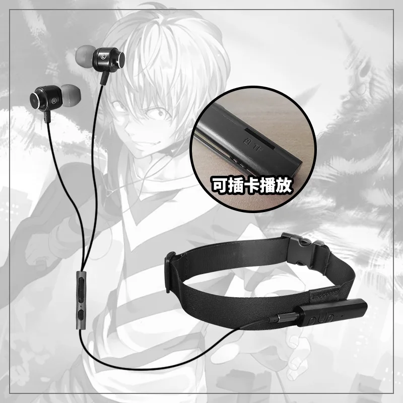 Anime Toru Kagaku no railgun a certain magic index accelerator Cosplay prop collar Bluetooth headset