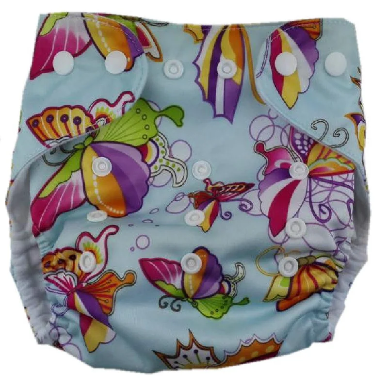 Reusable Baby Cloth Diapers Pocket Washable And Waterproof Newborn Baby's Nappy Covers Fraldas Depano 0-12M  KF001