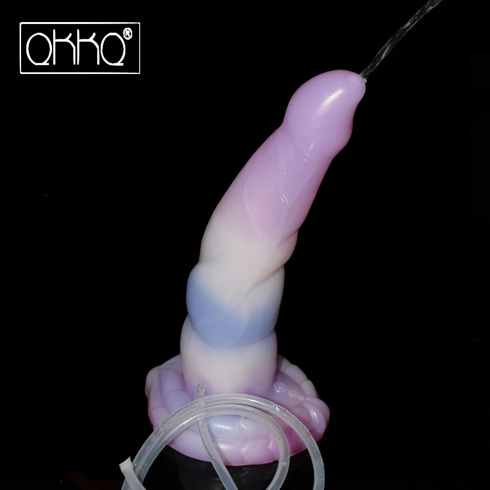 Big Knot Squirting Function Dildo Ejaculating Penis Teantacle Octopus Anal Butt Plug Pleasure Stimulator G-spot Vagina Dildos