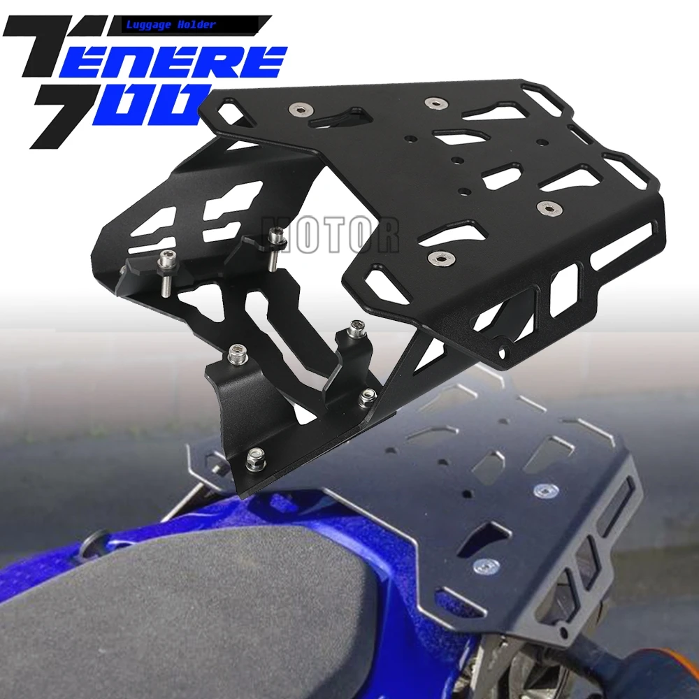 

Motorcycle Accessories Aluminum Luggage Holder Bracke luggage rack For Yamaha T7 Rally 2019-2021 Tenere 700 Rally 2019 2020 2021