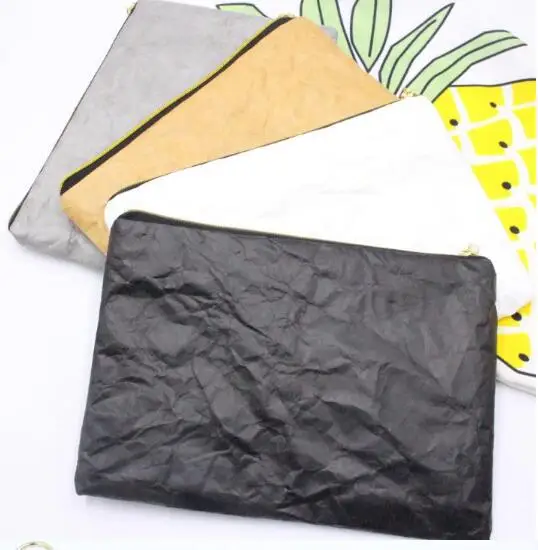 Tyvek-Bolsa de cosméticos impermeable, bolsa de maquillaje de belleza, bolso de aseo de almacenamiento, bolsa de baño húmeda, venta al por mayor