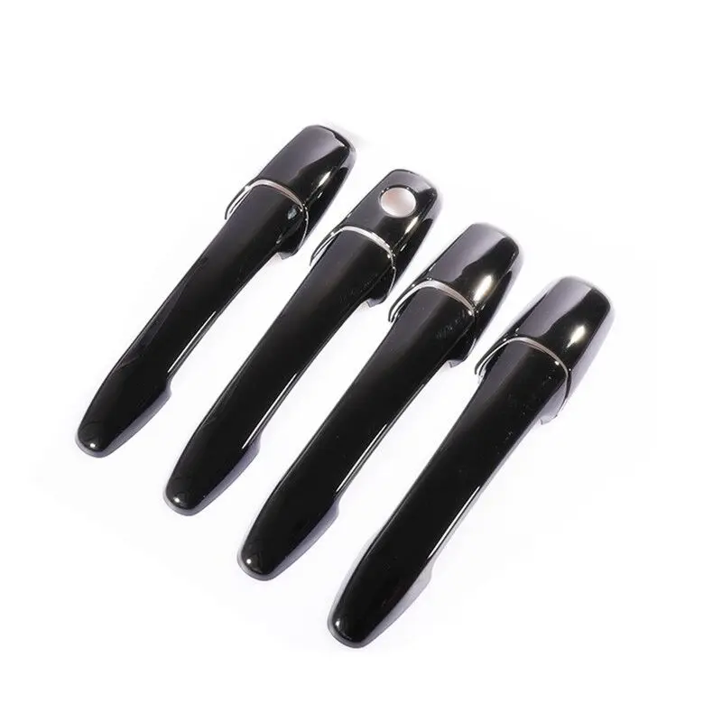 For Mazda 3 2004 - 2009  Mazda 5 2006 - 2017 Mazda 6  2003 - 2015 Black Chrome Car Door Handle Cover Trim Styling Accessories