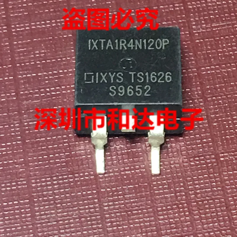 

IXTA1R4N120P TO-263 1200V 1.4A