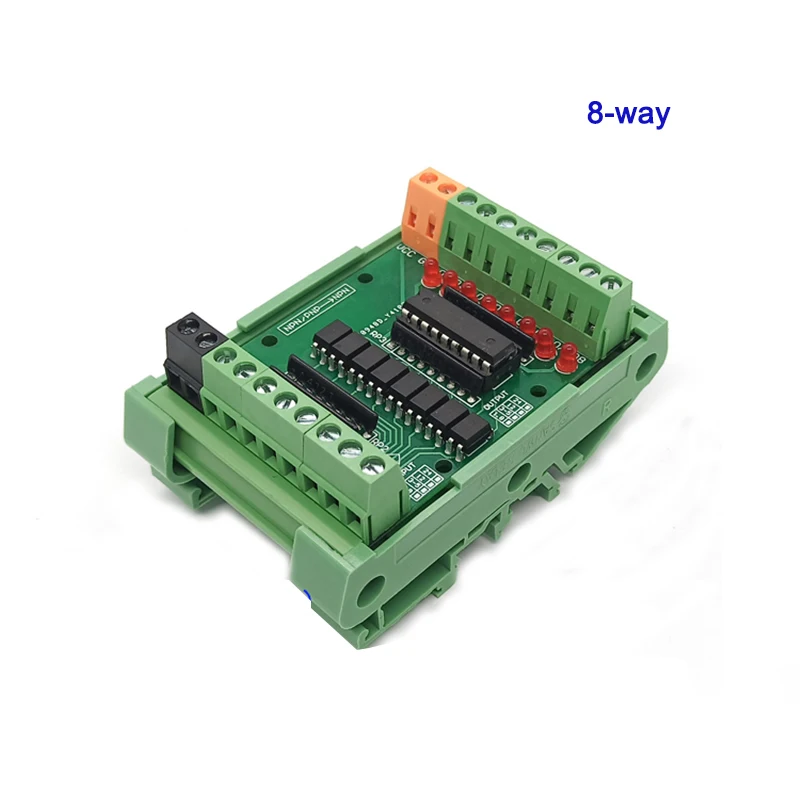 ULN2803 Module 8 Channels 16 Channels 32 Channels ULN2803 Module With Optocoupler Isolation Darlington Tube Module With Case