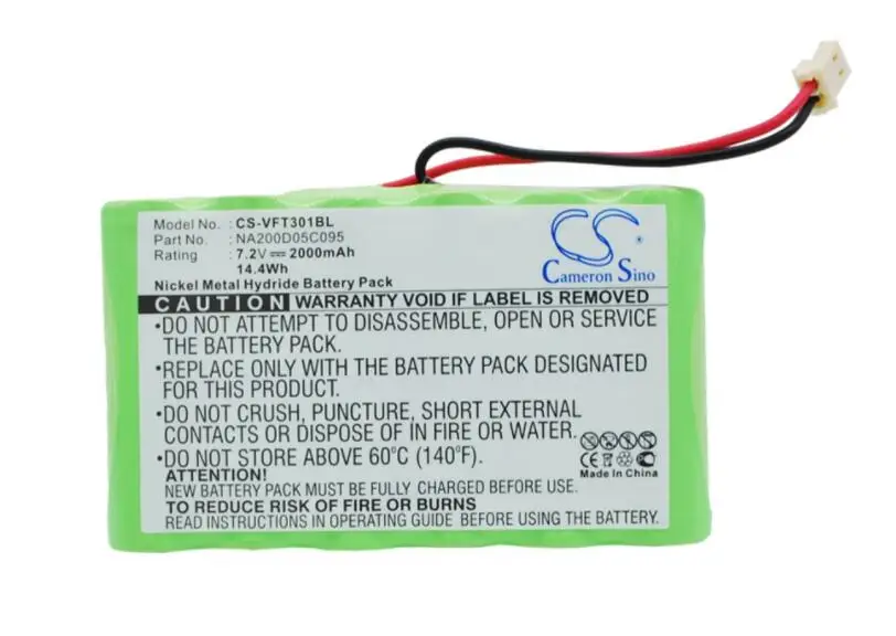 cameron sino 2000mah battery for VERIFONE Nurit 3010 NA200D05C095 Payment Terminal Battery