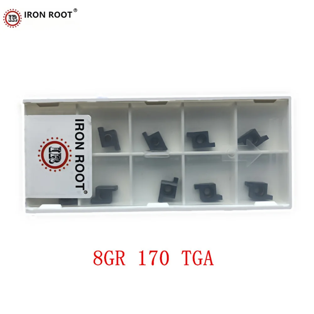 IRON ROOT CNC Tool 8GR 160 TGA 170 180 190 200 250 300 Grooving Carbide Insert For SNGR/L Tool Holder