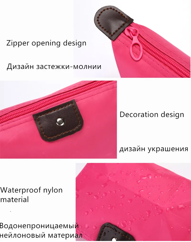 2024 New Portable Cosmetic Bag Dumpling Storage Bag Mini Cute Toiletry Bag Outdoor Travel Nylon Waterproof Storage Bag