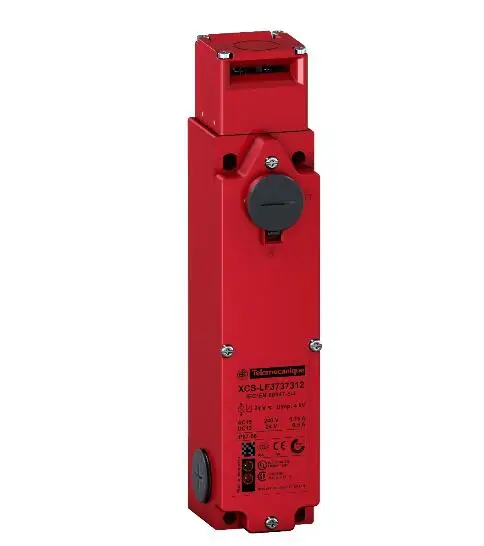 XCSLF3737512 Metal safety switch XCSLF - 4 NC+ 2NO- slow break - 3 entries tapped M20 - 24V