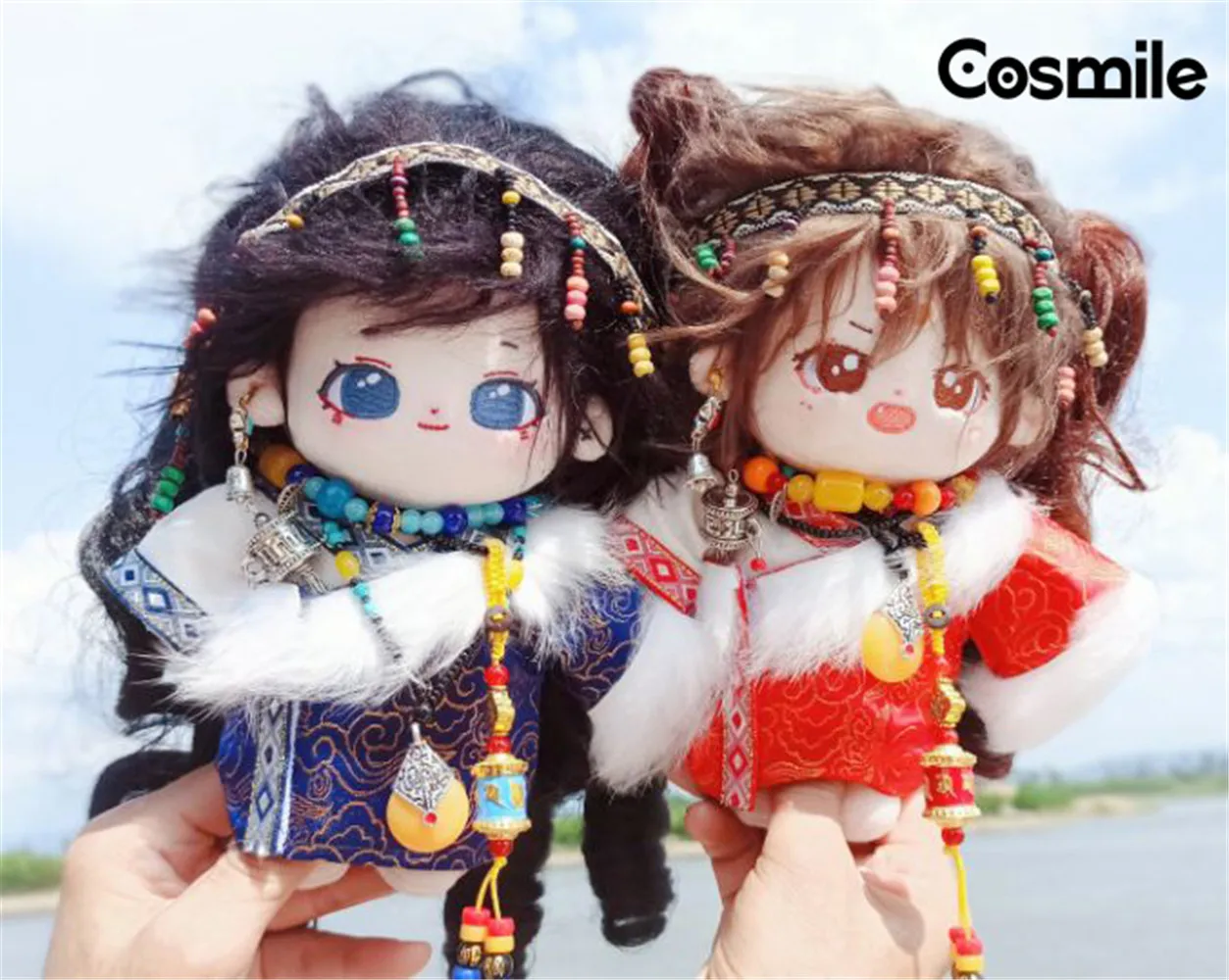 

Cosmile Anime For 15cm 20cm Mini Doll Dress Up Tibetan Robe Clothes Clothing Outfits Cosplay Suit Props C QQ